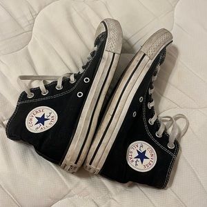 Black High Top Converse